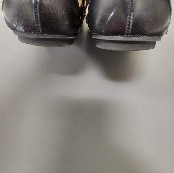 Vionic Spark Pera Flats Gold Chain Leopard Calf Hair Sz 8 - Picture 8 of 8